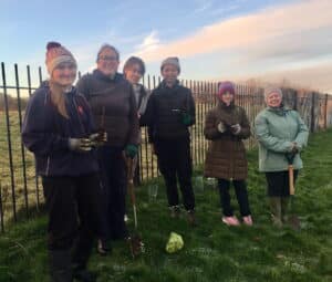 Tree Planting LGGS Conservation and Gardening Club
